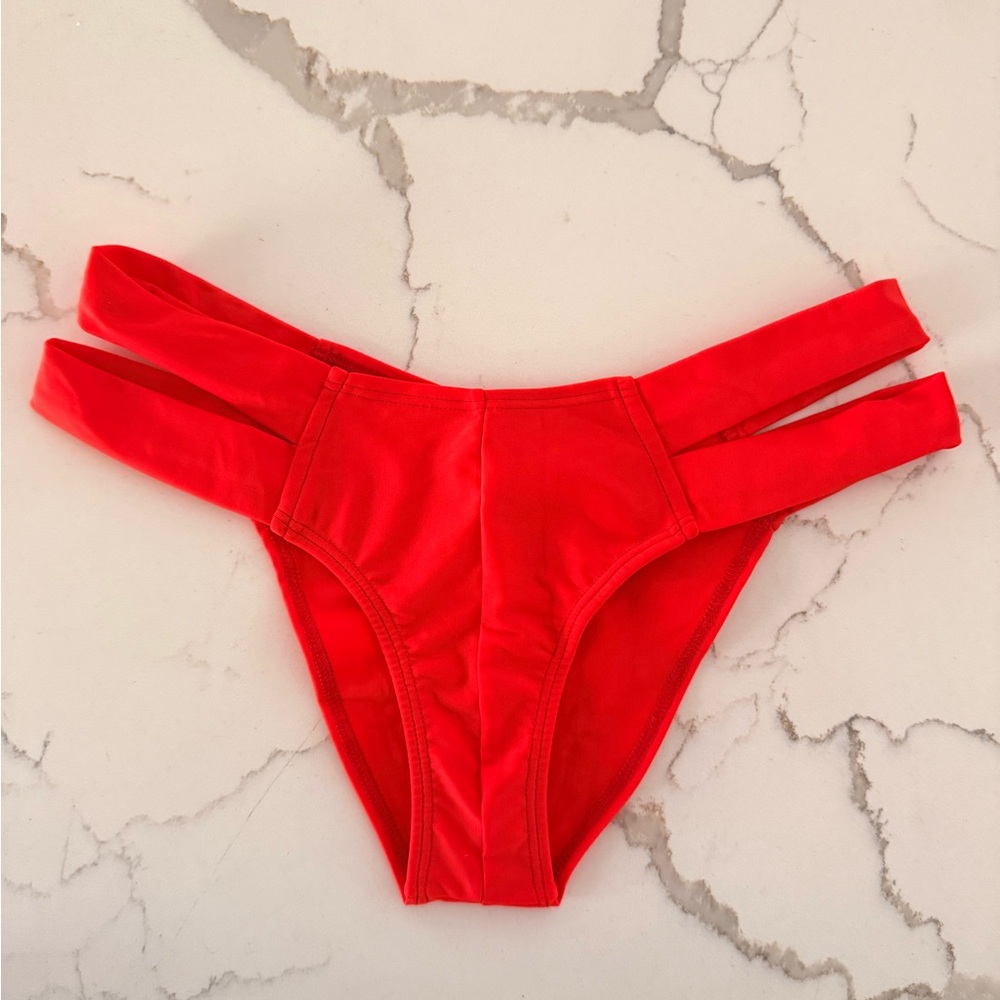 Montce Red Bikini Bottom - Small